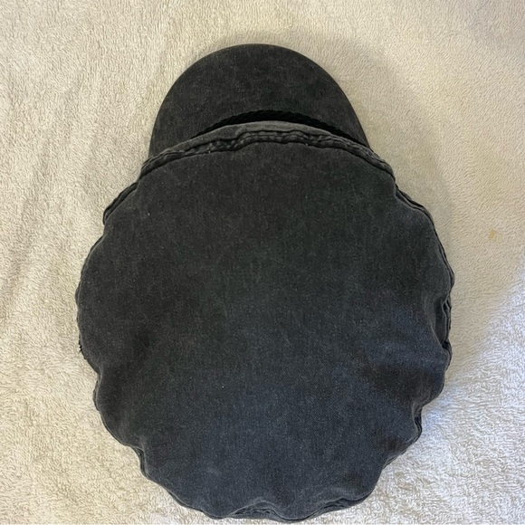 David and Young Gray Denim Cap with Black Trim - Picture 8 of 15